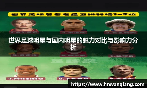 世界足球明星与国内明星的魅力对比与影响力分析